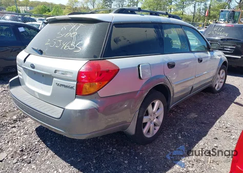 2007 Subaru Outback 2.5I from USA, damaged, VIN 4S4BP61C577314322